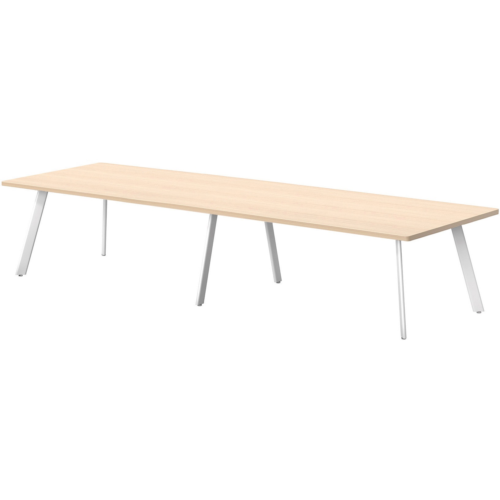 LNE-H3212-LO ビッグテーブル ニシキ工業 ライトオーク色 高さ720mm幅3200mm奥行1200mm  LNE-H3212-LO