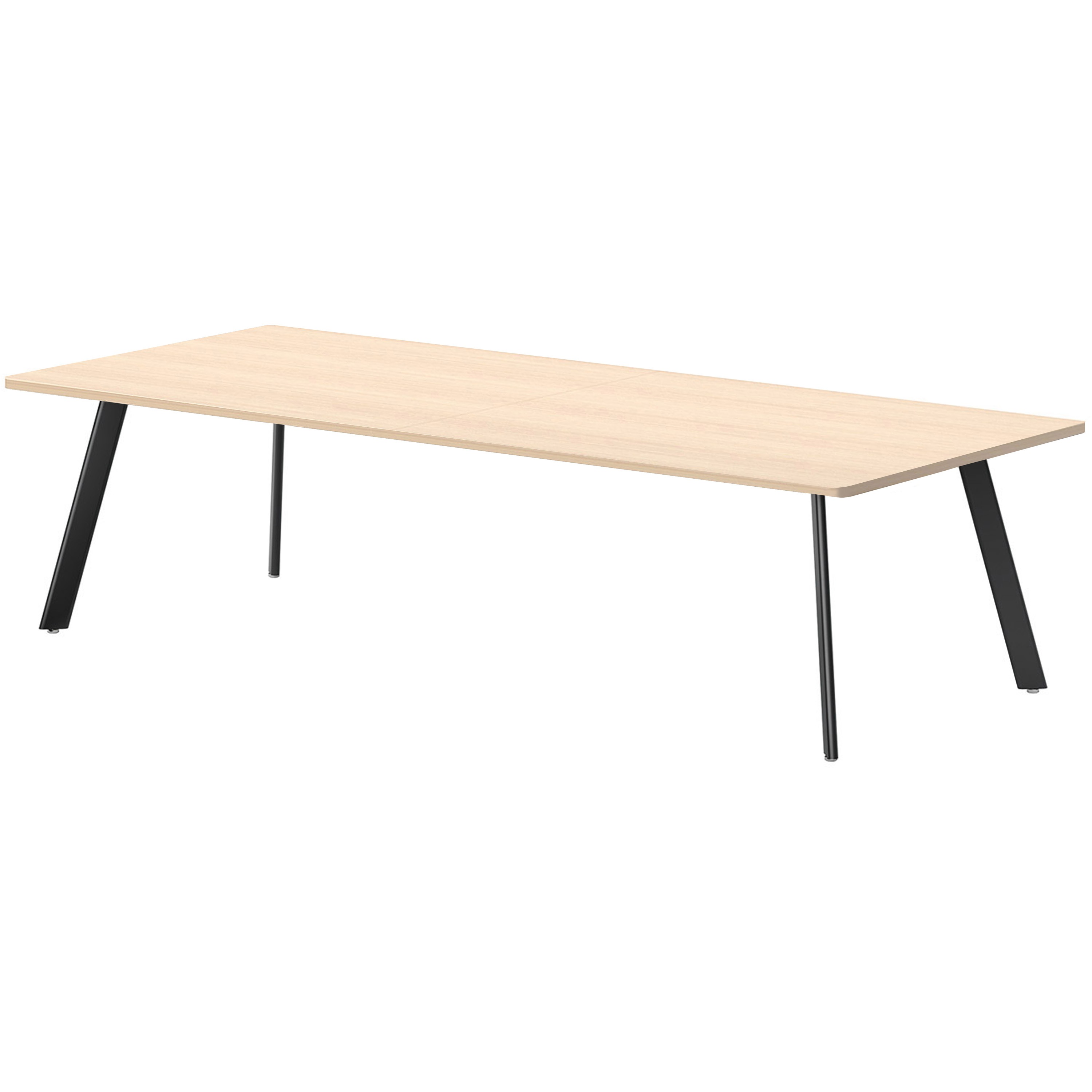 LNE-B2812-LO ビッグテーブル ニシキ工業 ライトオーク色 高さ720mm幅2800mm奥行1200mm  LNE-B2812-LO