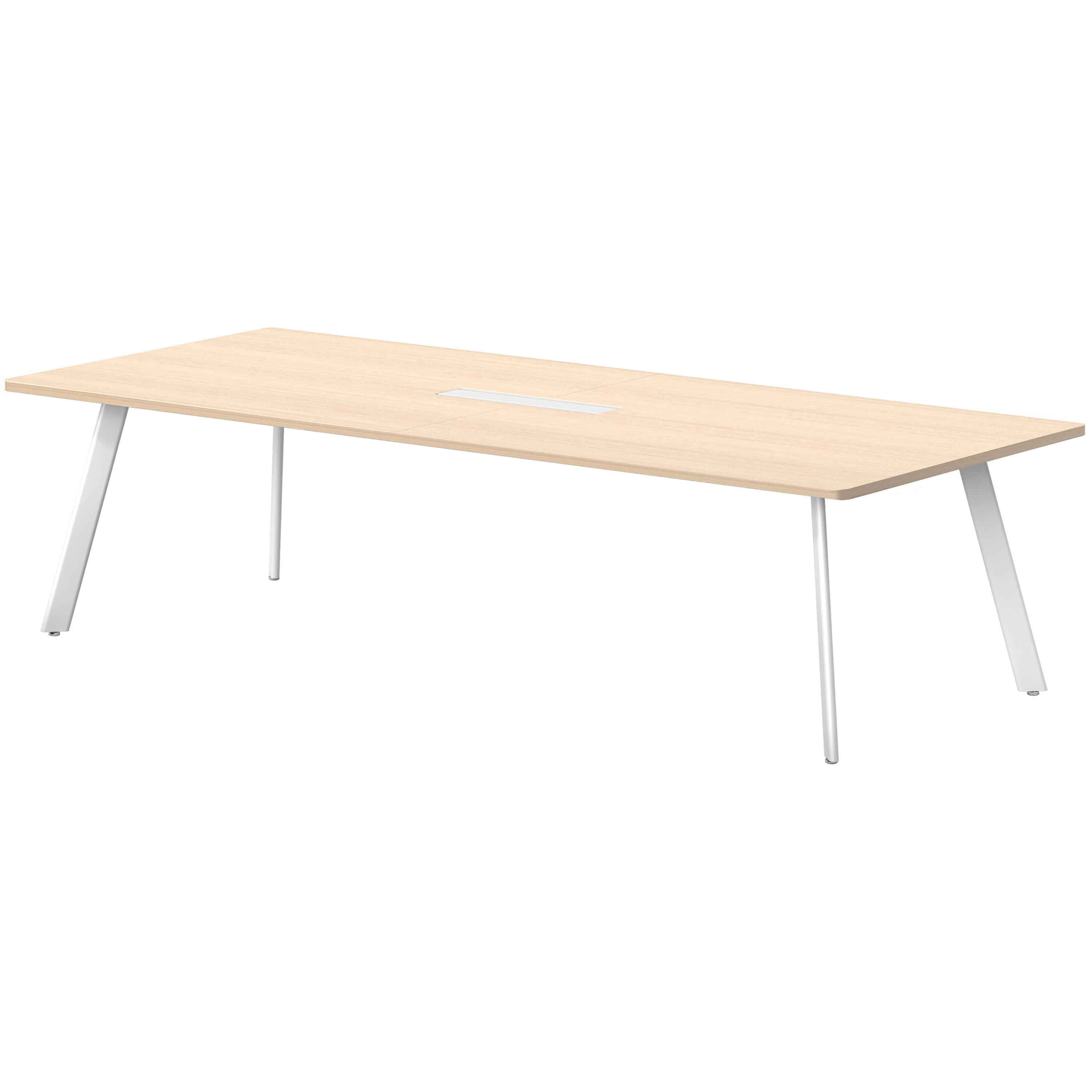 LNE-H2812W-LO ビッグテーブル ニシキ工業 ライトオーク色 高さ720mm幅2800mm奥行1200mm  LNE-H2812W-LO