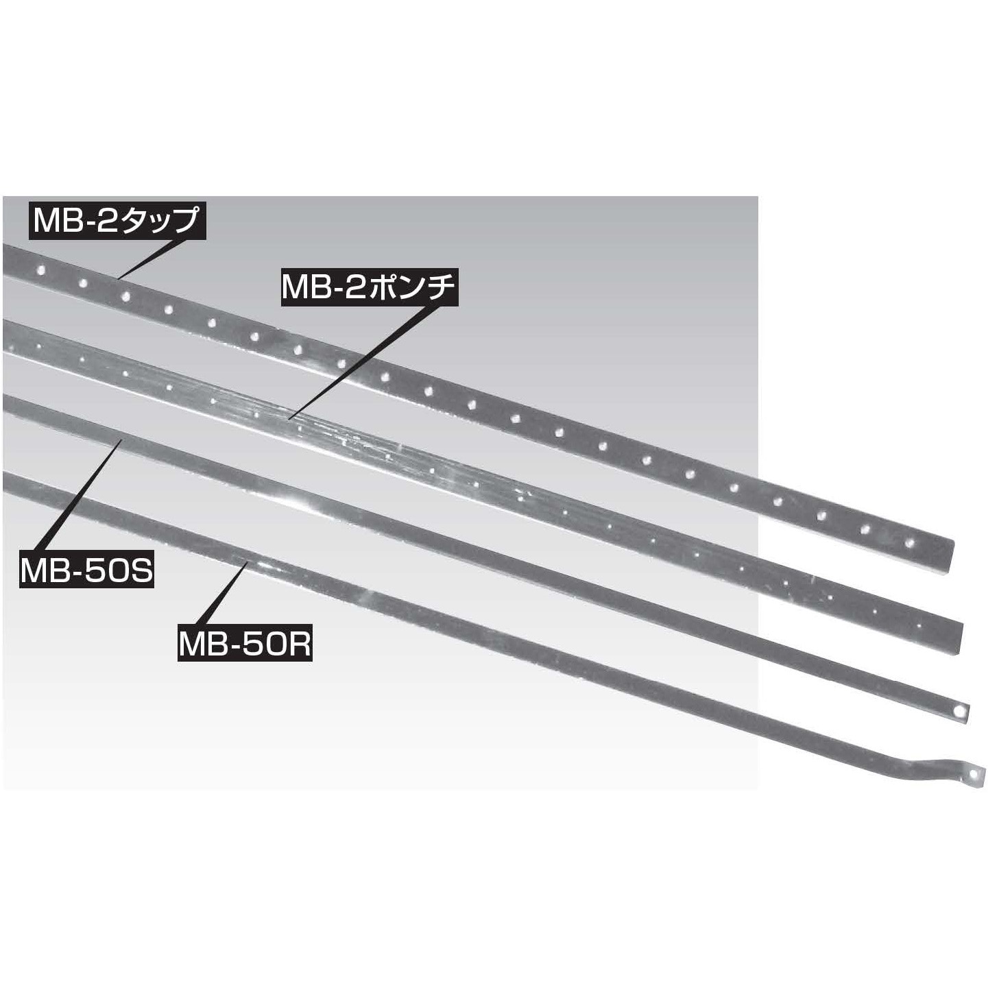 MB-1 タップ(4X25X1000) MB形 分電盤用銅帯 1本 泰和電気工業 【通販