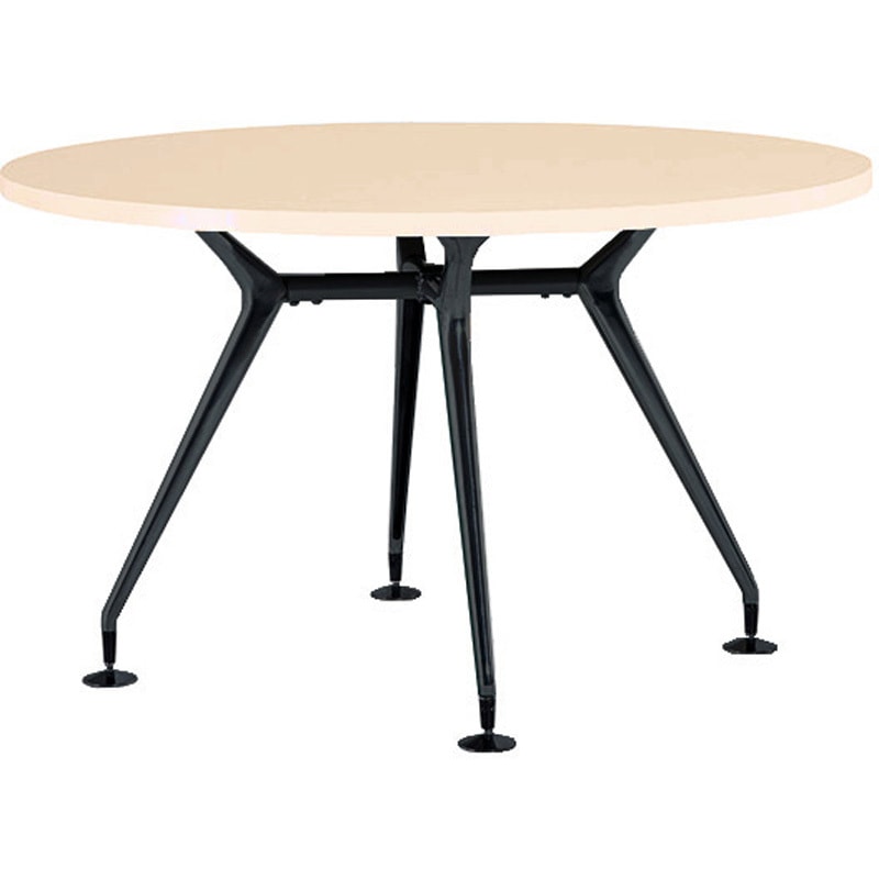 CAD-B1000R-LO ミーティングテーブル ニシキ工業 ライトオーク色 高さ720mm幅1000mm奥行1000mm