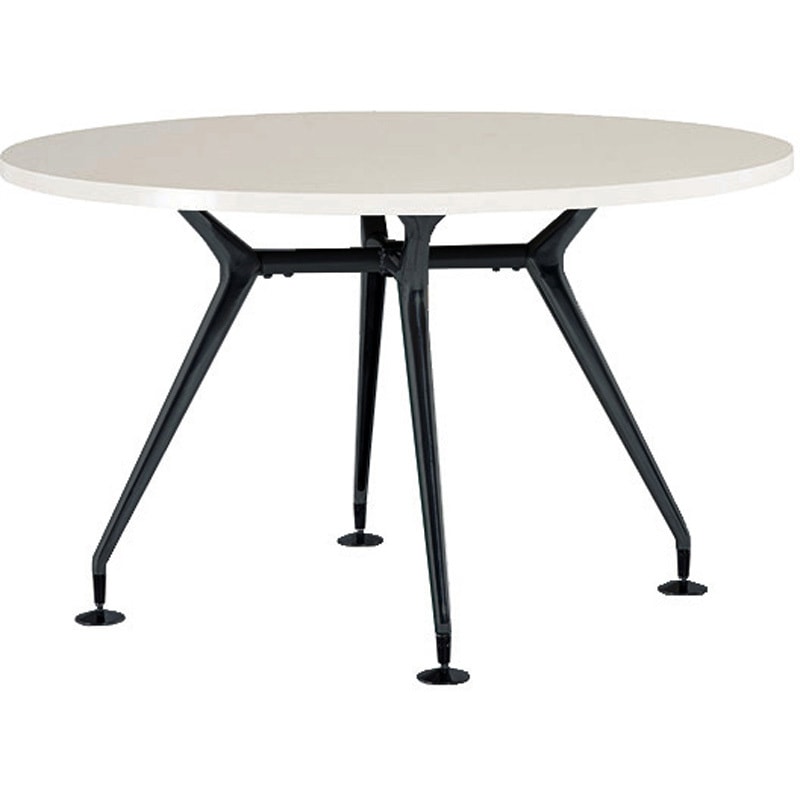 CAD-B1000R-WG ミーティングテーブル ニシキ工業 ホワイトグレイン色 高さ720mm幅1000mm奥行1000mm