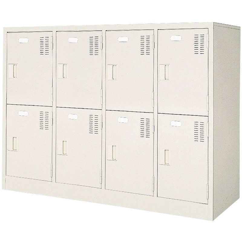 BRT4-2HN 扉付 シューズボックス BRT 三島精器 中棚有り 8人用 鍵なし   BRT4-2HN