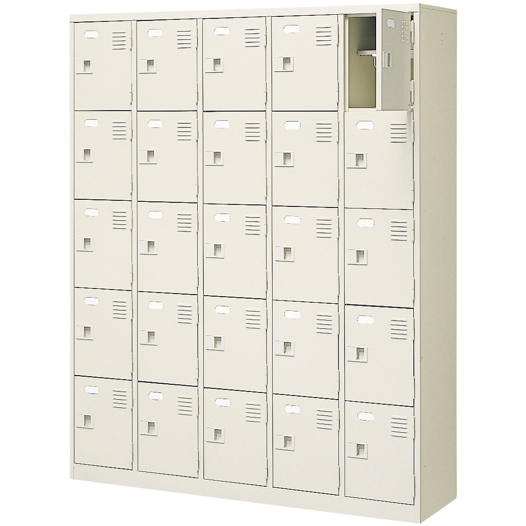 BST5-5LLN 扉付 シューズボックス 鍵無 BST5 三島精器 中棚有り