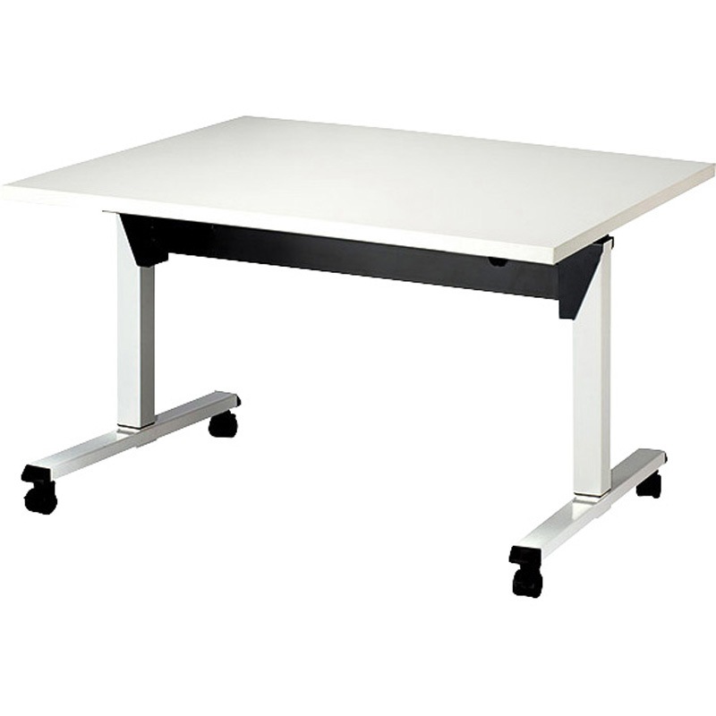 SWT-H1275-OW ハイテーブル ニシキ工業 オフホワイト色 高さ700～1000mm幅1200mm奥行750mm  SWT-H1275-OW