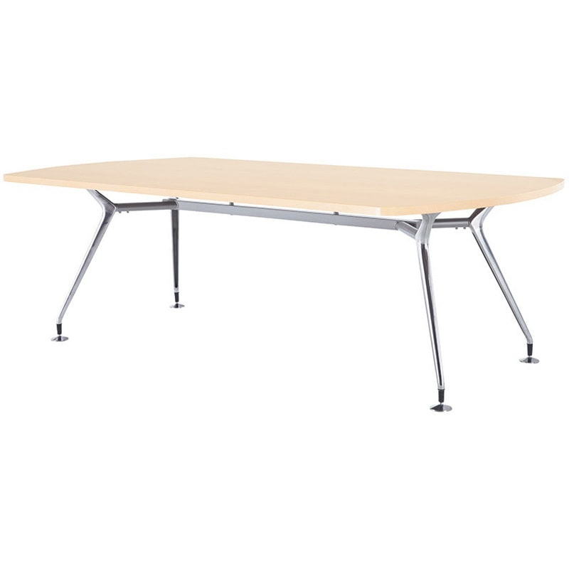 CAD-P1890B-LO ミーティングテーブル ニシキ工業 ライトオーク色 高さ720mm幅1800mm奥行900mm  CAD-P1890B-LO