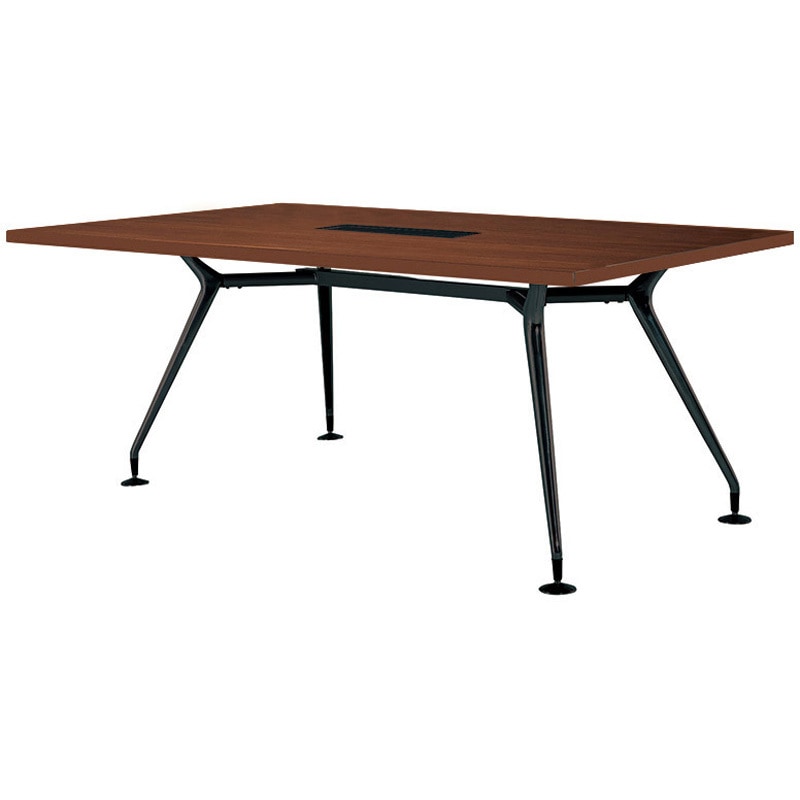 CAD-B1890KW-WN ミーティングテーブル ニシキ工業 ウォールナット色 高さ720mm幅1800mm奥行900mm  CAD-B1890KW-WN