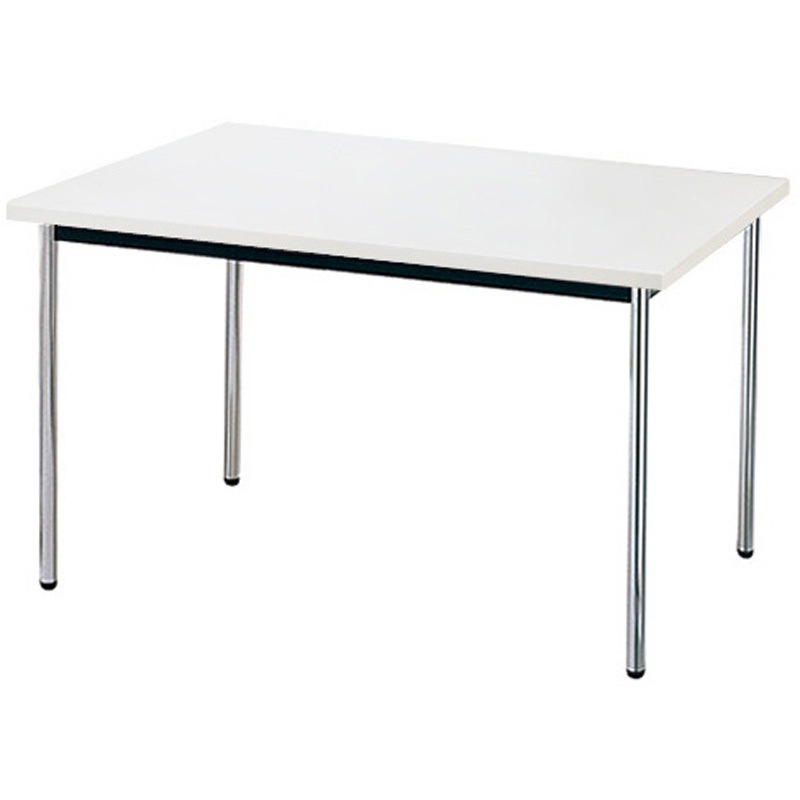 AK-1275TM-WH ミーティングテーブル ニシキ工業 ホワイト色 高さ700mm幅1200mm奥行750mm  AK-1275TM-WH