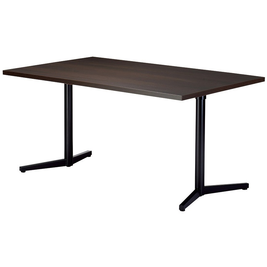 VE-B2190-DW ミーティングテーブル ニシキ工業 ダークウッド色 高さ720mm幅2100mm奥行900mm  VE-B2190-DW