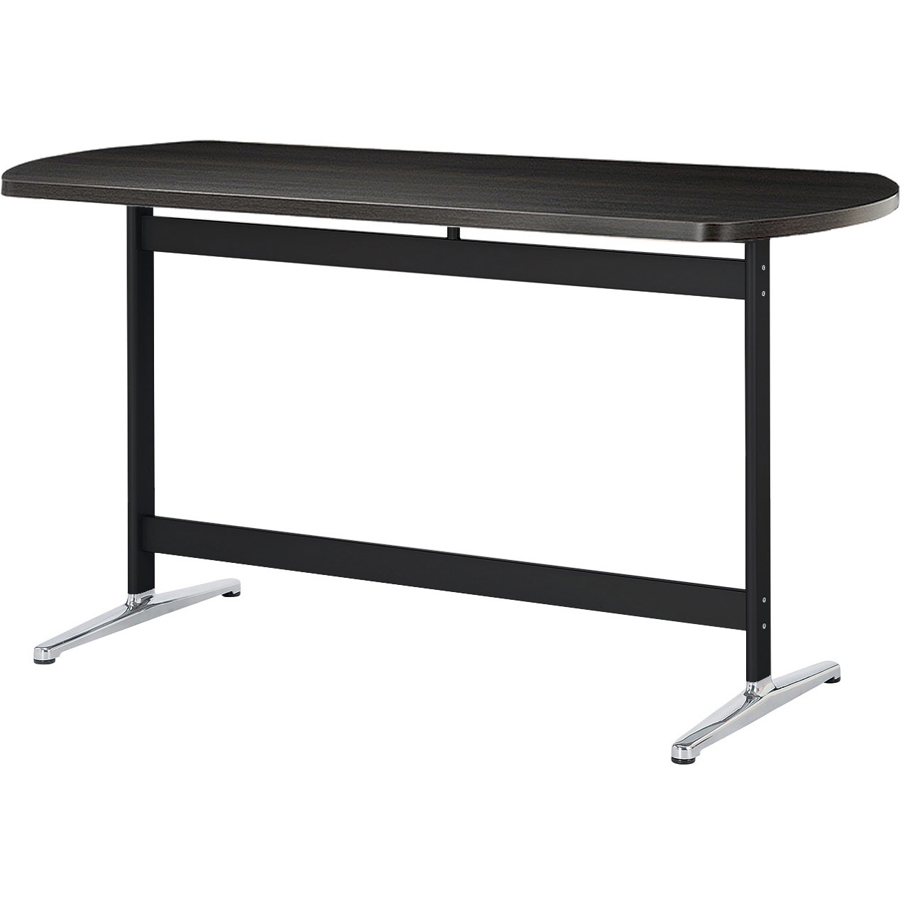 STT-B1875B-DW ハイテーブル ニシキ工業 ダークウッド色 高さ1000mm幅1800mm奥行750mm  STT-B1875B-DW