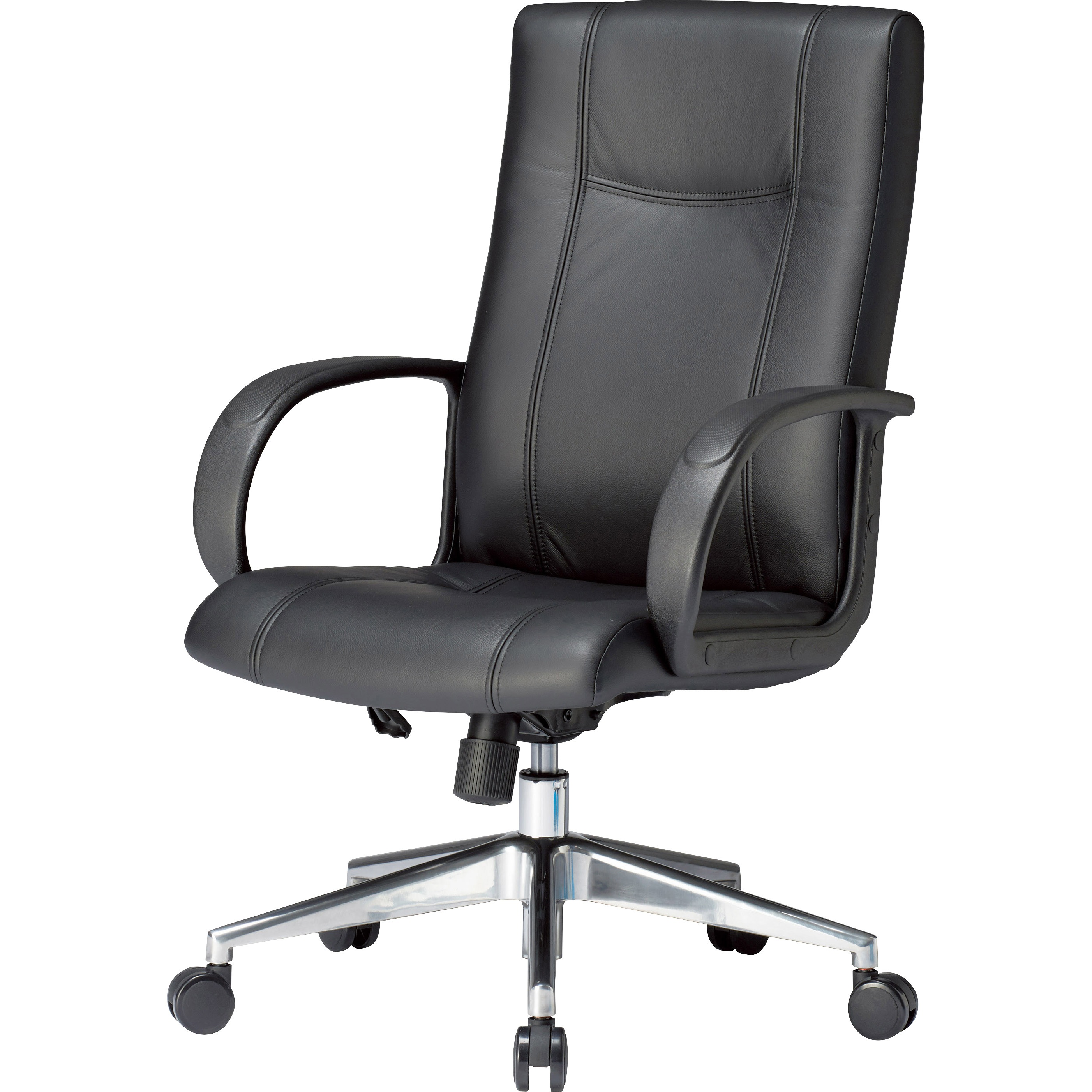 EX-N51L チェア ニシキ工業 ブラック色 高さ980～1050mm幅600mm奥行