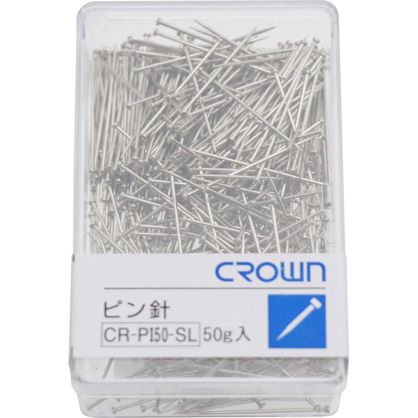 CR-PI50-SL ピン針(鉄製) クラウン[事務用品] 1個 CR-PI50-SL - 【通販