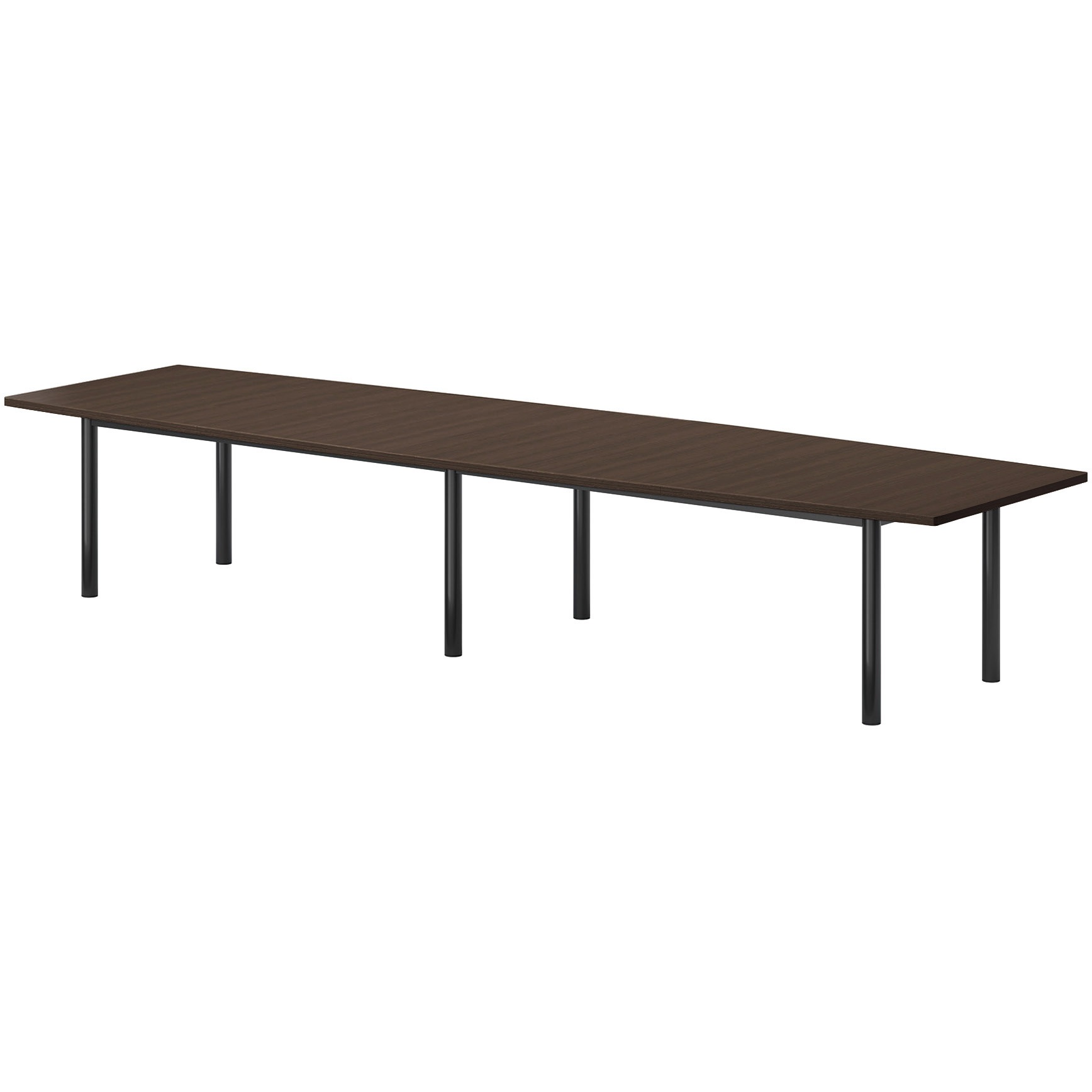 GT-B4815F-DW ビッグテーブル ニシキ工業 ダークウッド色 高さ720mm幅4800mm奥行1500mm  GT-B4815F-DW