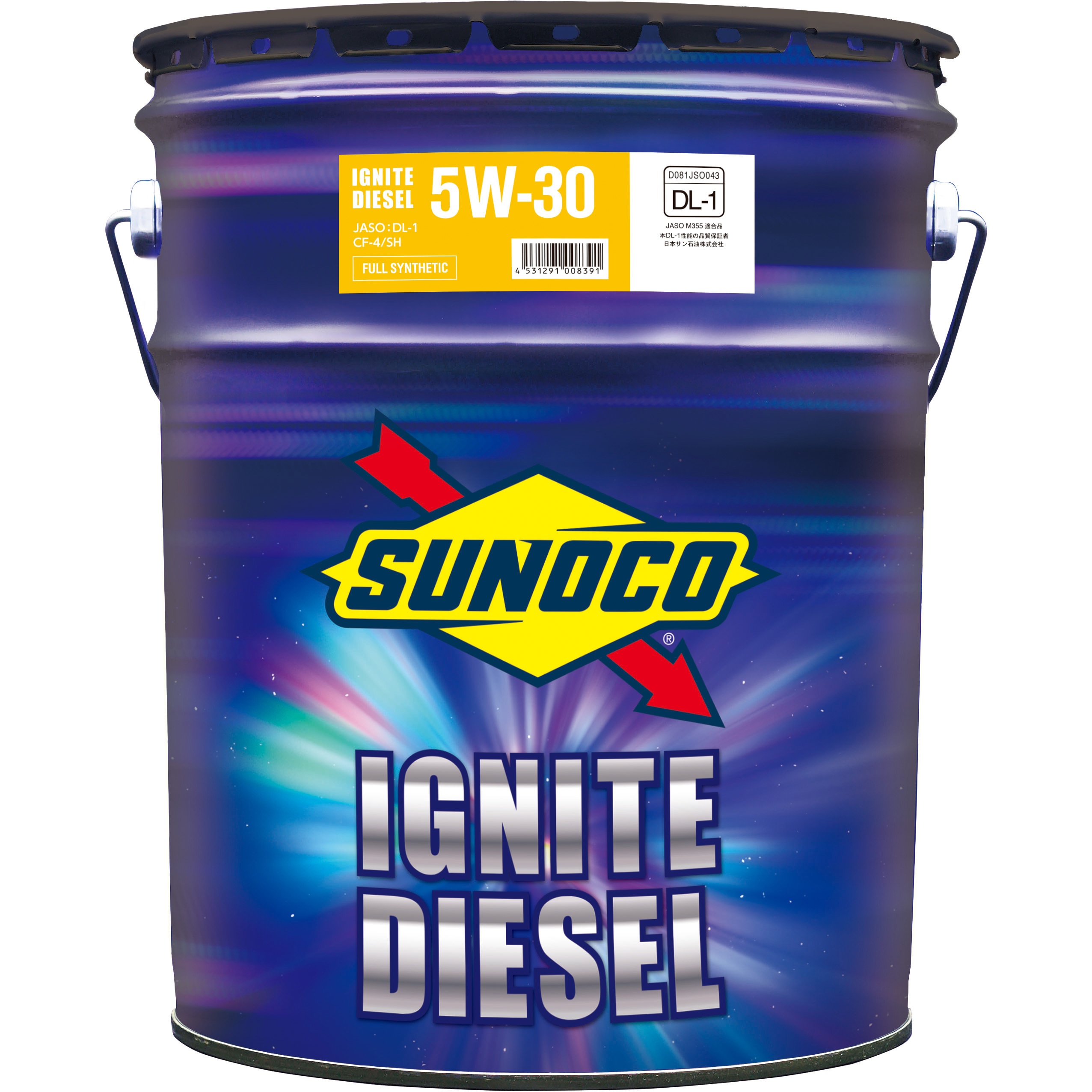 552151-200 スノコ IGNITE DIESEL DL-1 5W30 日本サン石油 全合成油 552151-200 スノコ IGNITE DIESEL DL-1 5W30 日本サン石油 全合成油