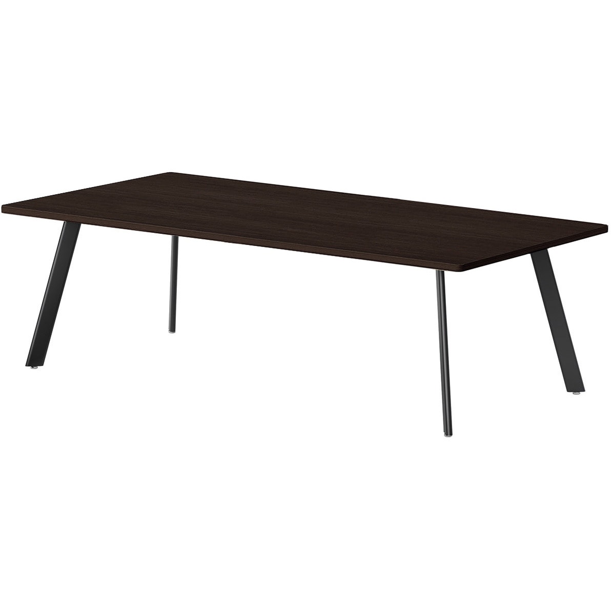 LNE-B2412-DW ビッグテーブル ニシキ工業 ダークウッド色 高さ720mm幅2400mm奥行1200mm  LNE-B2412-DW