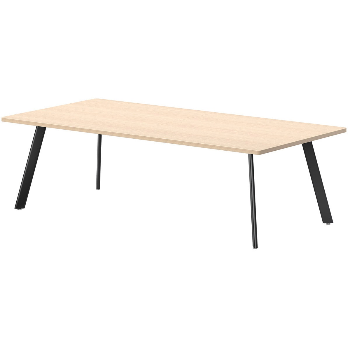 LNE-B2412-LO ビッグテーブル ニシキ工業 ライトオーク色 高さ720mm幅