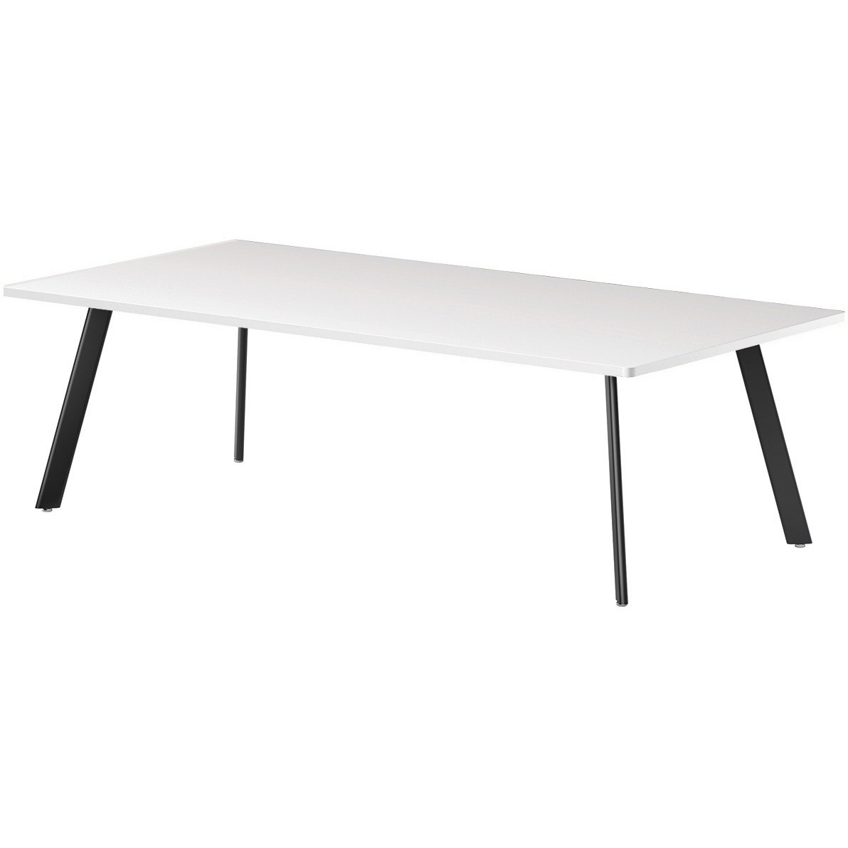 LNE-B2412-OW ビッグテーブル ニシキ工業 オフホワイト色 高さ720mm幅2400mm奥行1200mm  LNE-B2412-OW