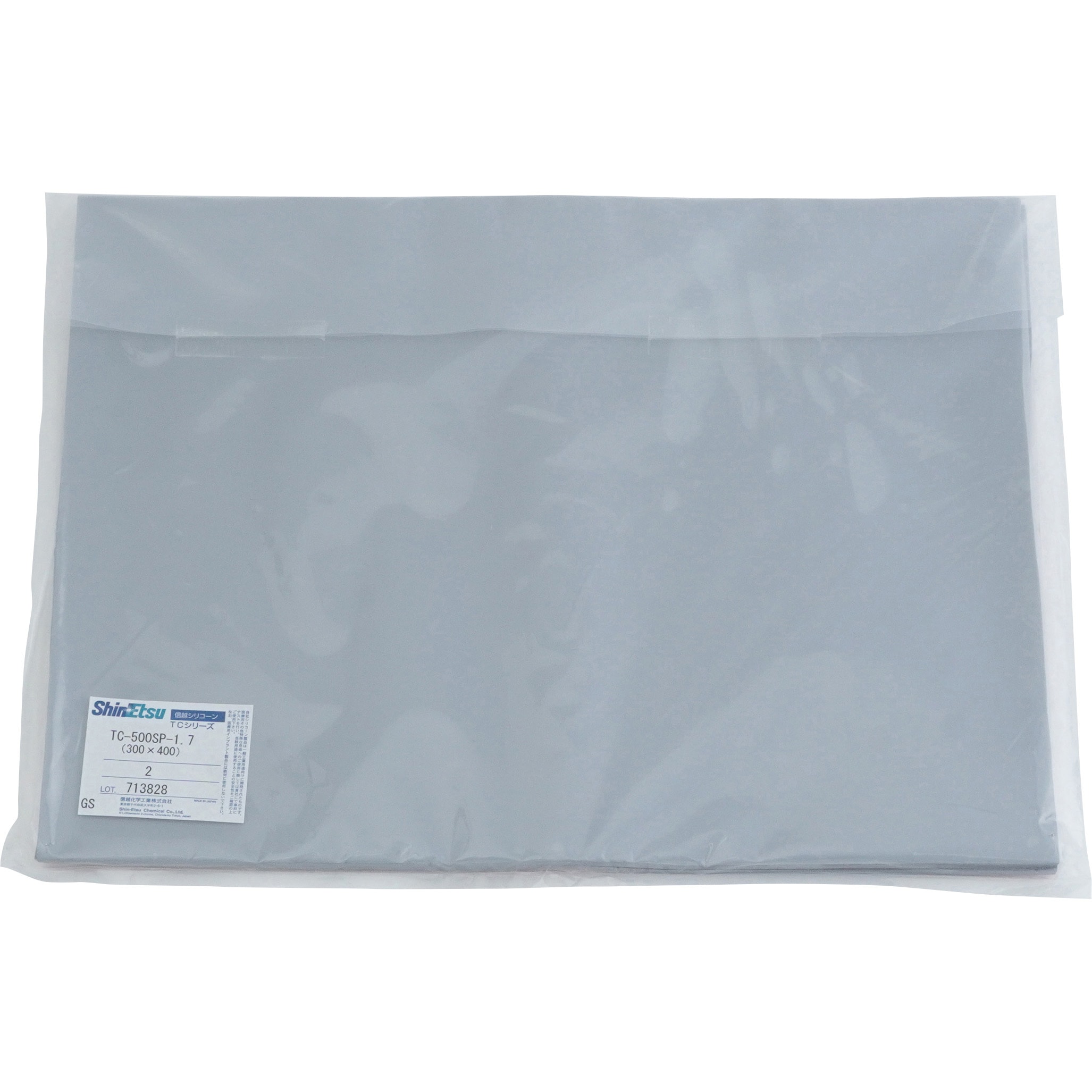 TC-500SP-1.7(300X400) 超低硬度放熱シリコーンシート(片面粘着) TC-SP