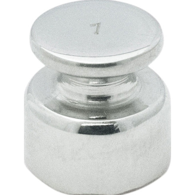 MLCF1-1G OIML円筒分銅 F1級(ステンレス製) TRUSCO 質量1.0g   MLCF1-1G