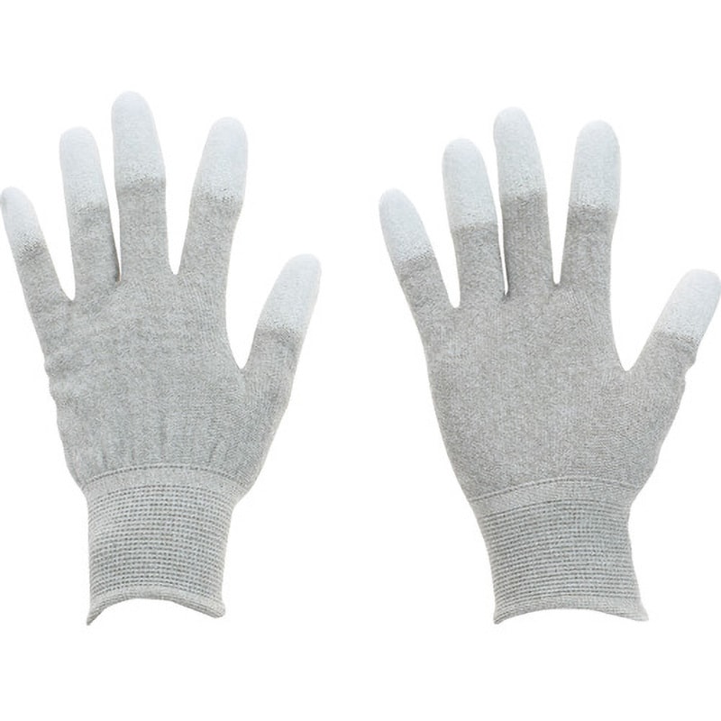 作業用手袋 制電手袋 ＥＳＤプロテクトトップ手袋 10双入り 静電気対策