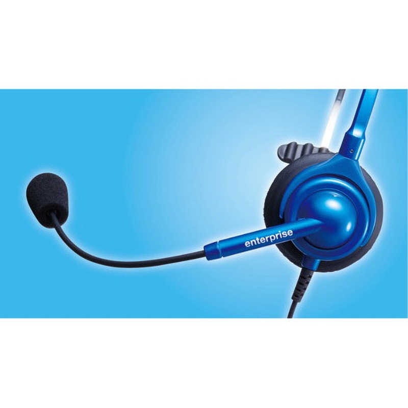 EN-H(MB)-VMC3 エンタープライズ ヘッドセットパック 長塚電話工業所 片耳 メタリックブルー色