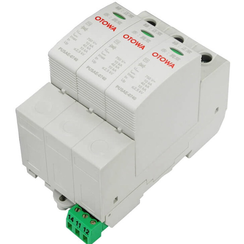 PUSA-0640-YS 太陽光システム専用 電源用SPD DC660V 1個 音羽電機工業