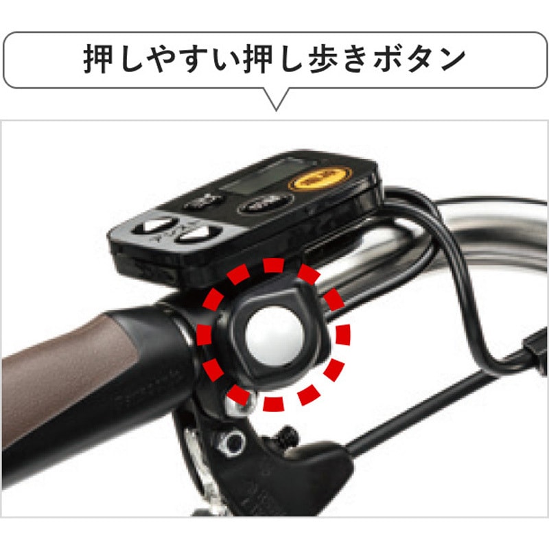 BE-FLW033-T2 ビビ・L・20・押し歩き 20型 電動アシスト自転車 2026