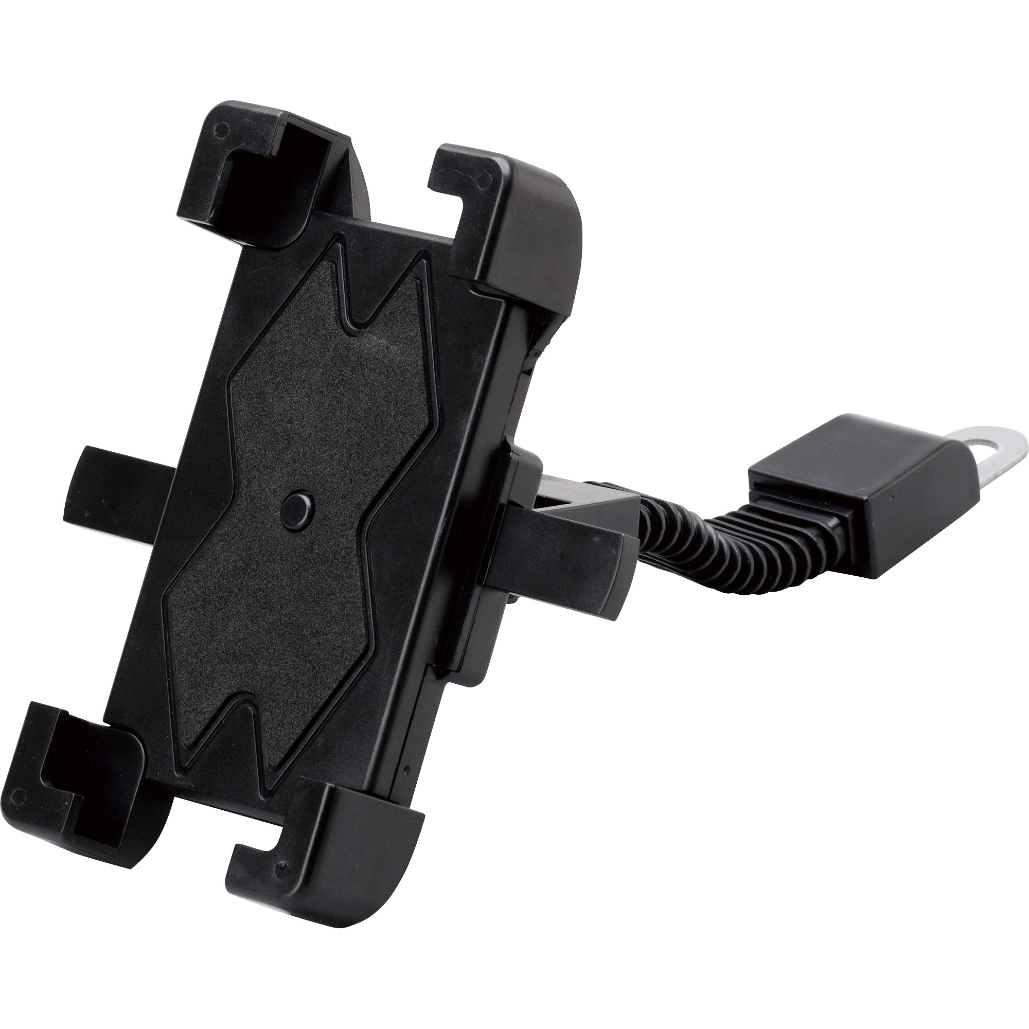 スマホホルダー バイク用 ワンタッチ固定タイプ 1個 モノタロウ 【通販