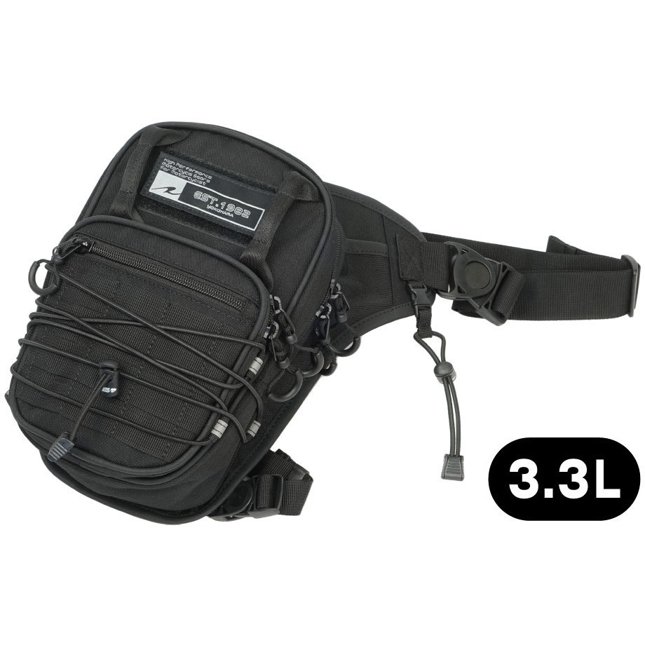 RR9704BK コンバットホルスター ラフアンドロード 容量3.3L