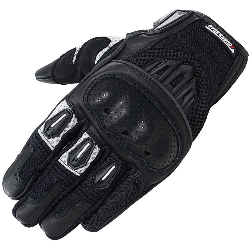 RR8425BK/WHL2 プロテクションエアスルーグローブ ラフアンドロード ブラック×ホワイト色 サイズWM