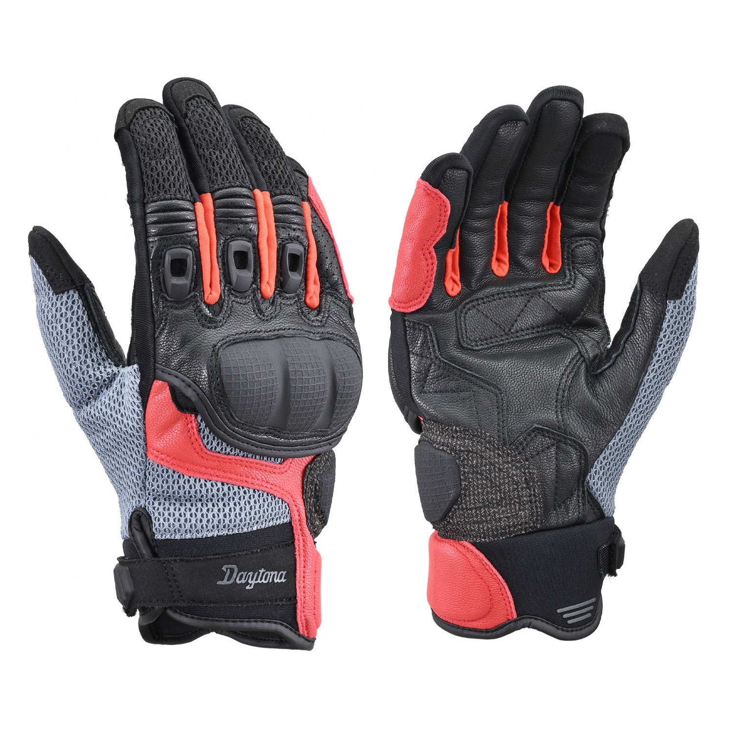 45923 DG-008 コンフォートエアフローメッシュグローブ DAYTONA(デイトナ) ブラック/レッド色 サイズXL 5,808円