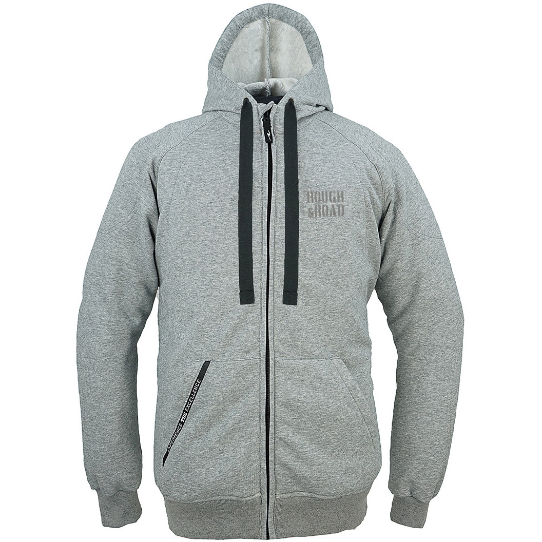 RR1003HPMX-GY3 ラフライドZIPパーカーハードパッドセット ラフアンドロード ミックスグレー色 サイズL  RR1003HPMX-GY3 13,075円