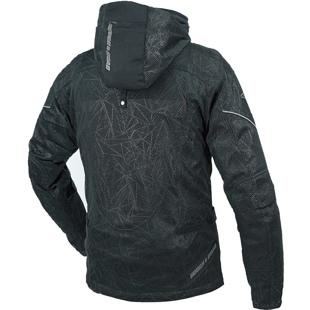 ★新品 ROUGH&ROAD ZIPパーカー エアスルーパッドセットBL M Amazon | ラフアンドロード(ROUGH&ROAD) バイク用 ラフライドZIP