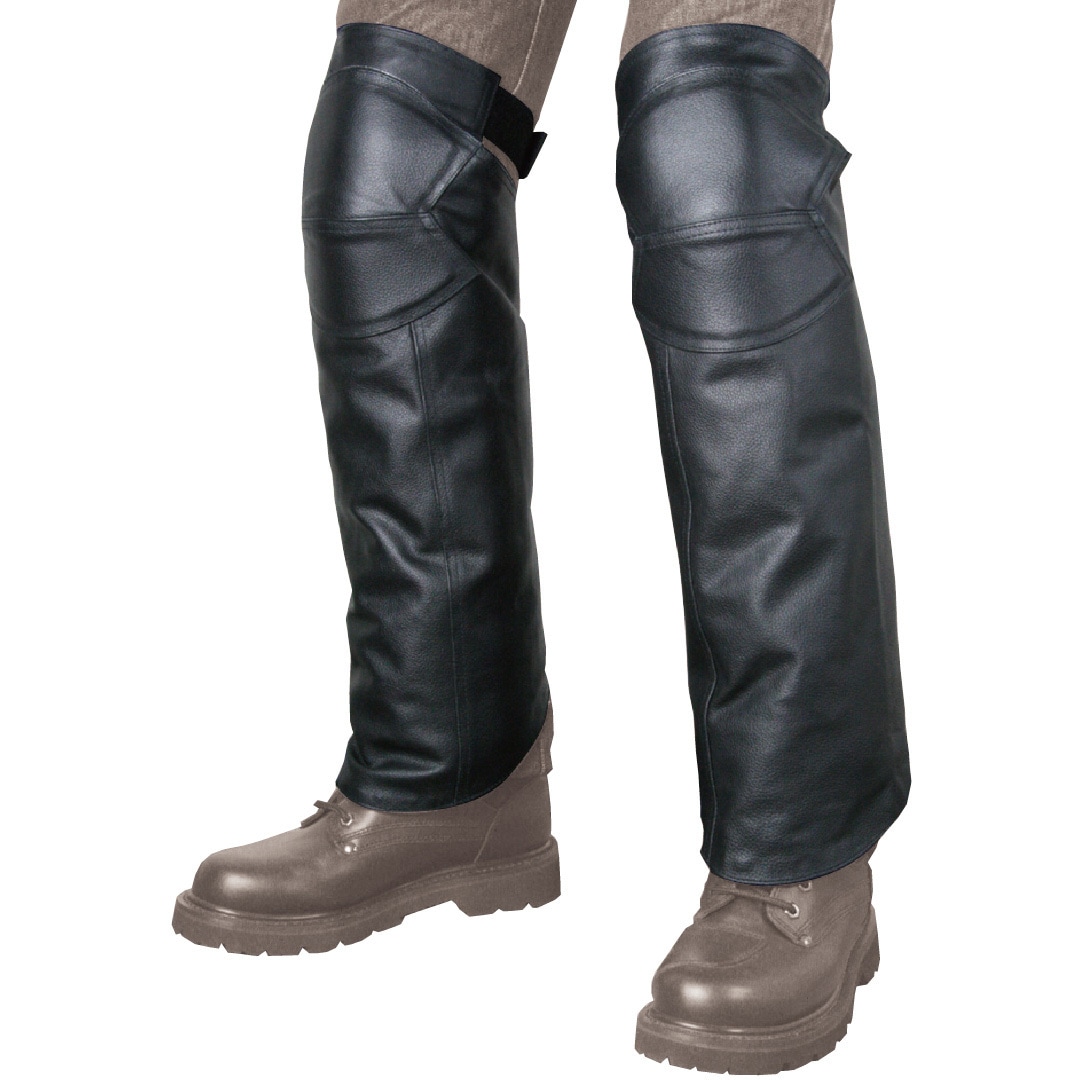 RR5869BK2 レザーレッグカバー ラフアンドロード サイズSTANDARD  RR5869BK2