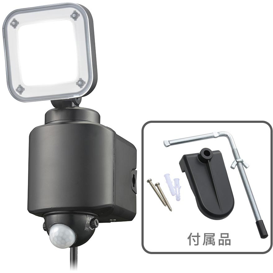 ライト コンセントタイプ LEDセンサーライト 人感・明暗 コンセント式 2灯｜OSE-LS800 07