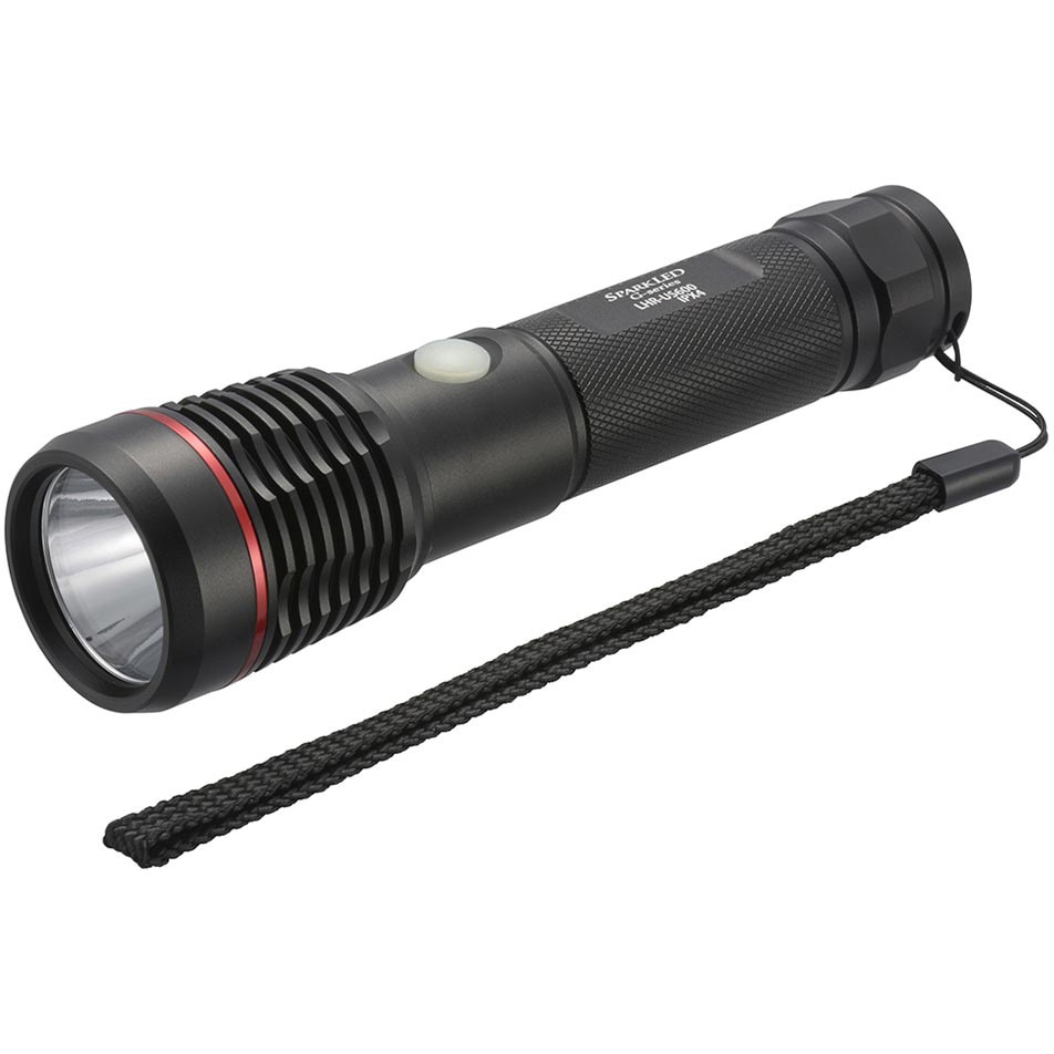 LHR-US600-K LEDライト USB充電式 600ルーメン 1個 オーム電機 【通販