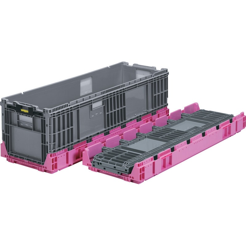 56007000RESHOGL802 オリコン EP100B-SW サンコー(三甲) 容量104L ピンク/ライトグレー色 高さ(内寸)320mm 1個 12,145円