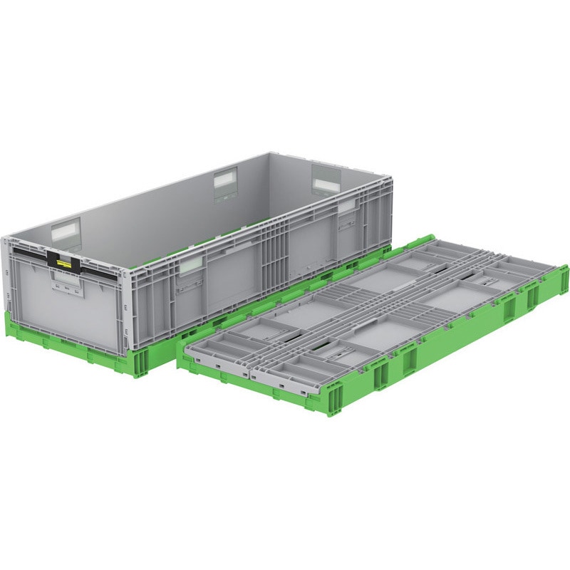 56095000GR606GL802 オリコン EP123B サンコー(三甲) グリーン/ライトグレー色 高さ(内寸)266mm 1個