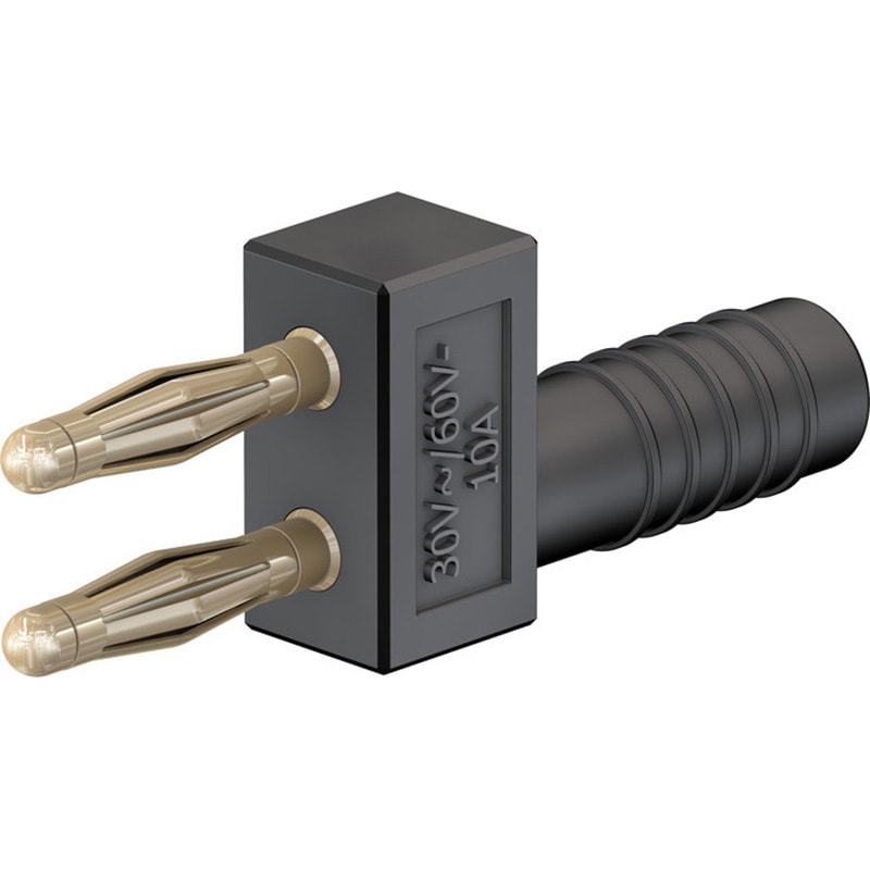 63.9847-21 2mmジャンパコネクタ ストーブリ / マルチコンタクト 黒色