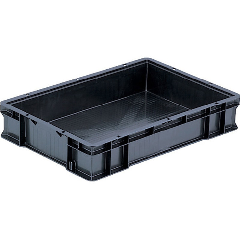 67401900BK00 テンバコ ED-25 サンコー(三甲) ブラック色 容量27.3L 外寸(幅×奥行×高さ)648×448×122mm 1個