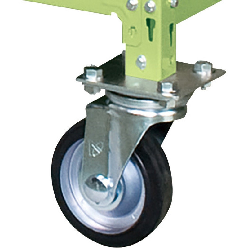 サカエ 中量キャスターラックMKW型(ゴム車・オール自在キャスター) MKW-1765G (208023) サカエ 中量キャスターラックＭＫＷ型(ウレタン車・オール自在