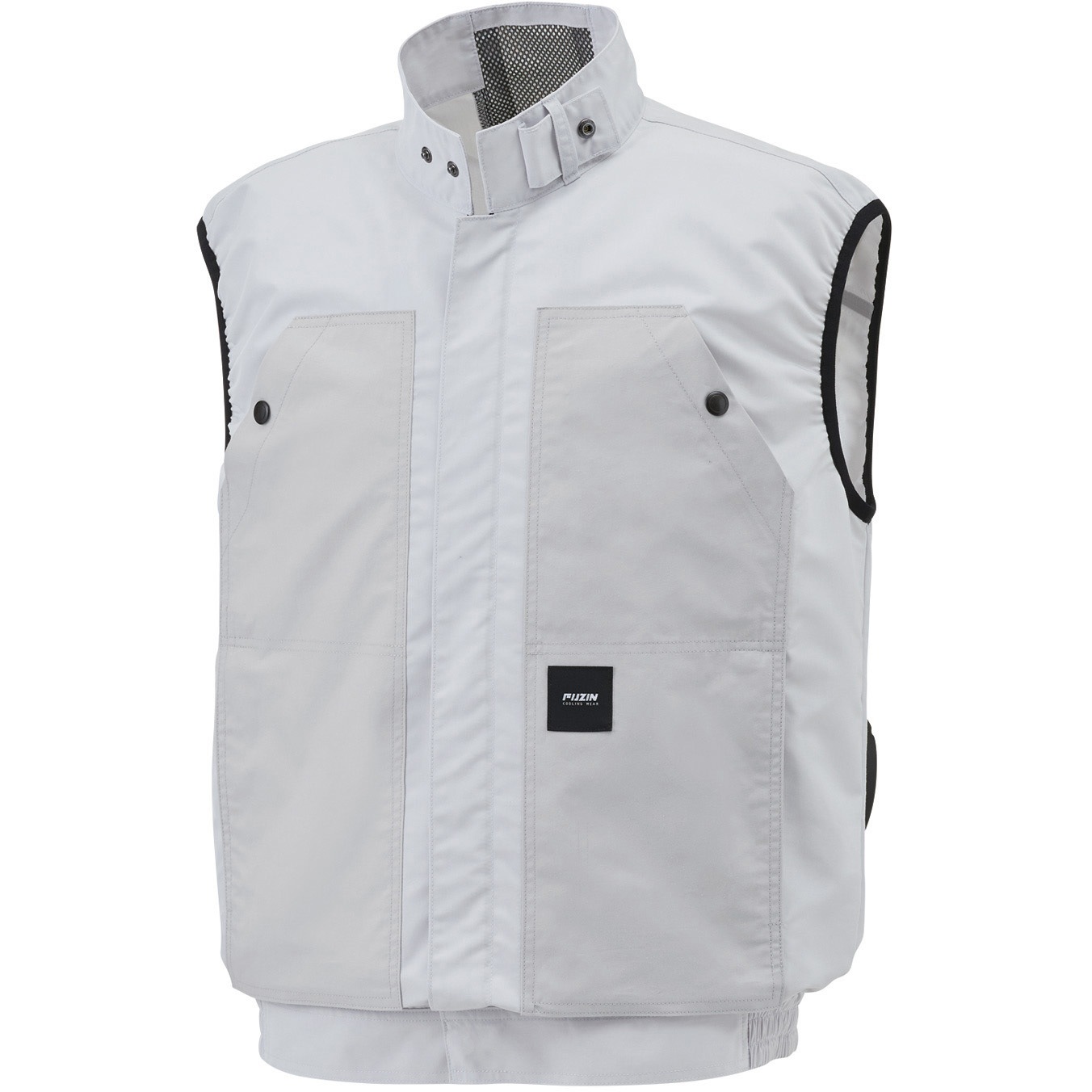 空調風神服　ベスト　S シルバー 在庫限り】 空調風神服 スポーティー＆アウトドアデザイン ベスト