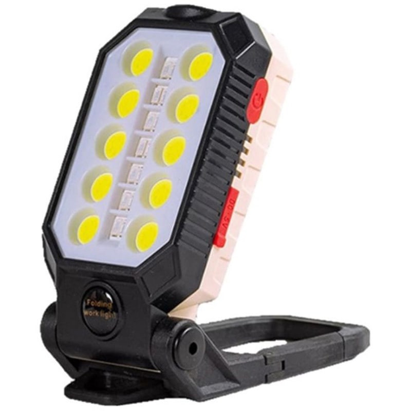 L13076 LEDワークライト 充電式 カラビナフック マグネット付き
