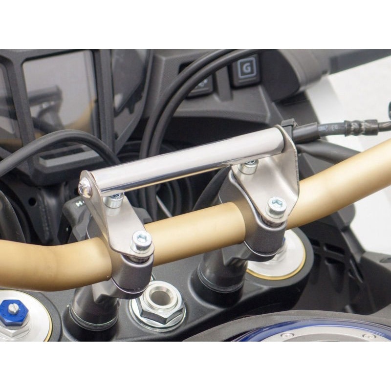 6213 デバイスホルダー ロー18 mm チューブ サイドパネル ステンレス， チューブ ブラック 1個 Fehling (フェーリング) 【通販モノタロウ】