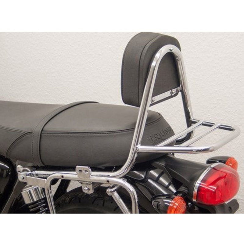 6181 シーシーバー チューブ + パッド， キャリアー ブラック Fehling (フェーリング) 適合車種Triumph Bonneville T 100 (70G) (2013-2017)