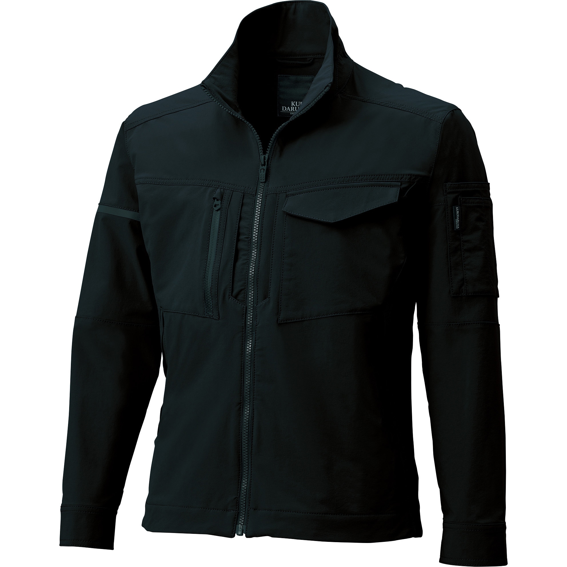 256741 長袖ジャンパー 256741 クロダルマ ブラック色 SS - 【通販