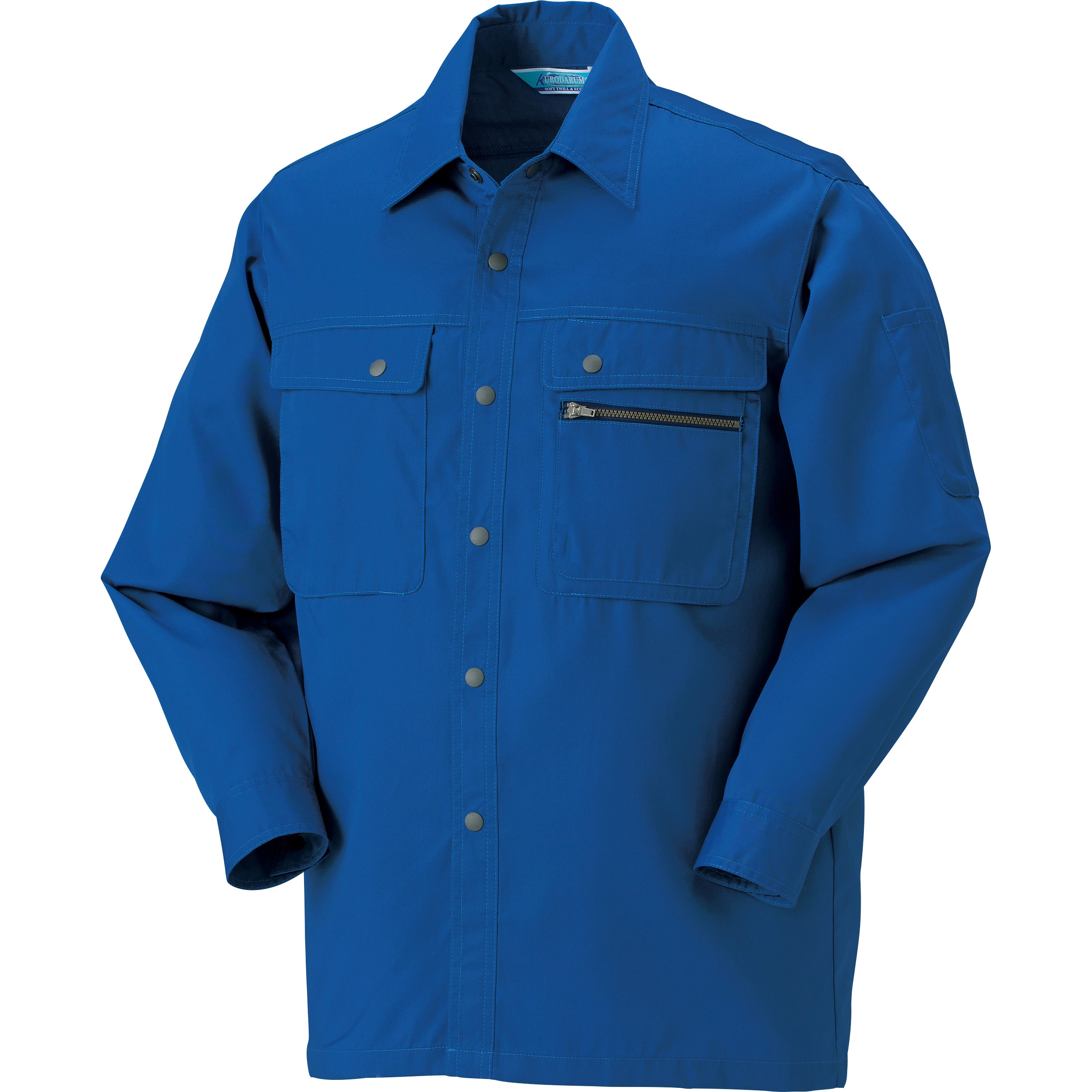 STONE  ブルー 長袖トレーナー 253711 長袖ジャンパー 253711 クロダルマ ブルー色 7L着丈73cm