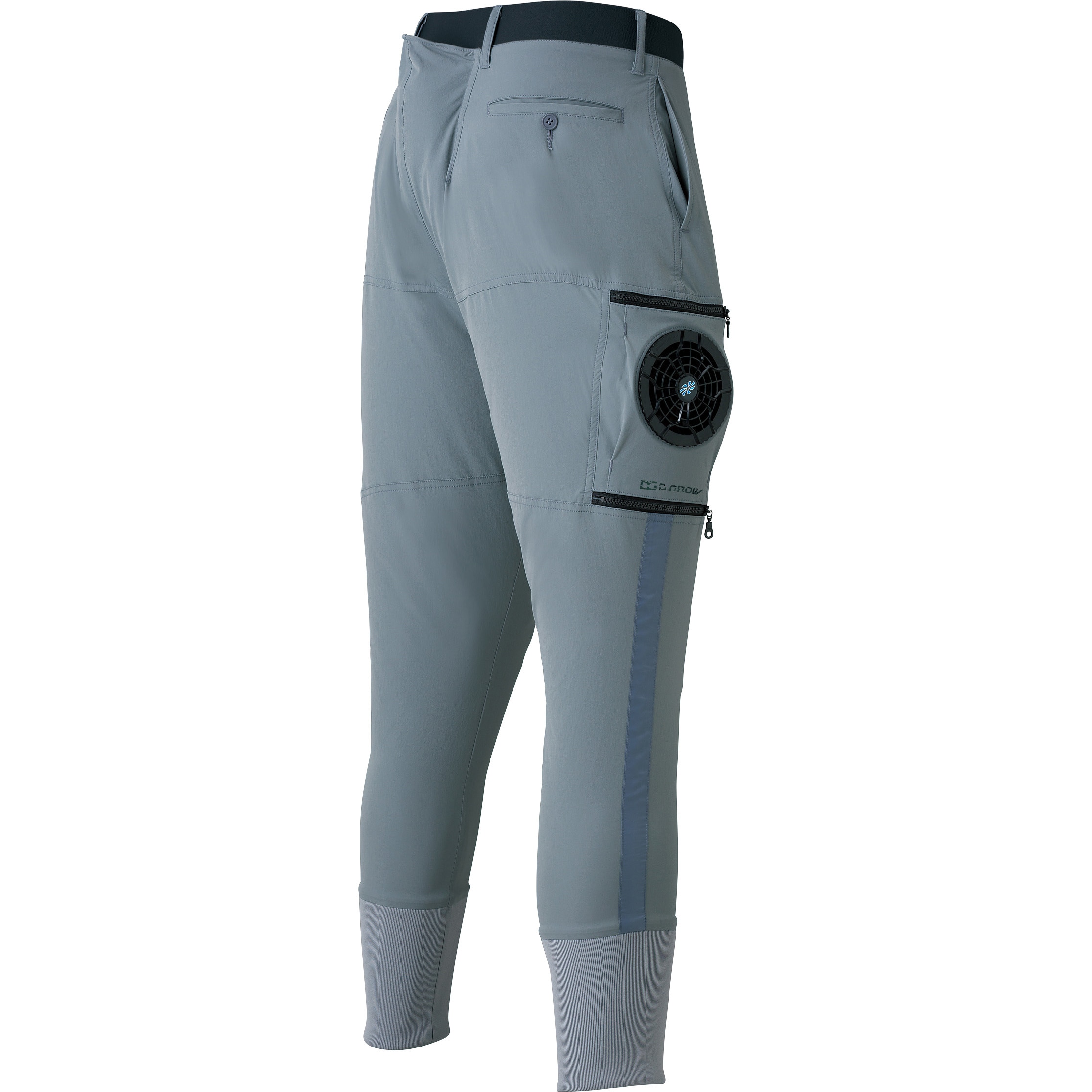 DG117 D.GROW ジョガーカーゴパンツ DG117 1枚 クロダルマ