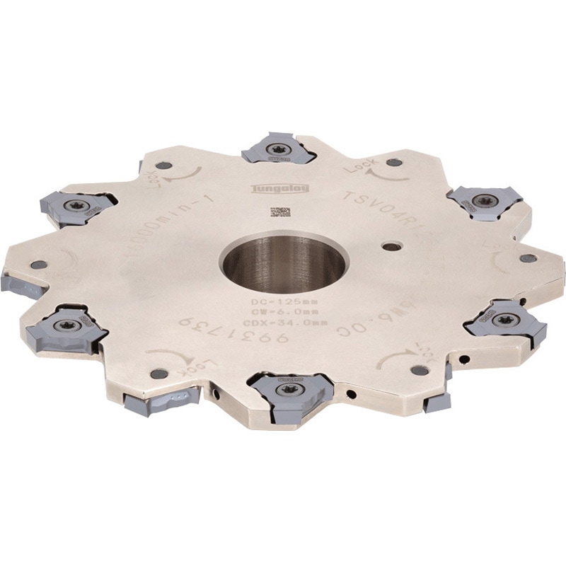 TSV02R080A27.0-05W4.0C ねじ止め式サイドカッタ TSV-C タンガロイ 全長23mm