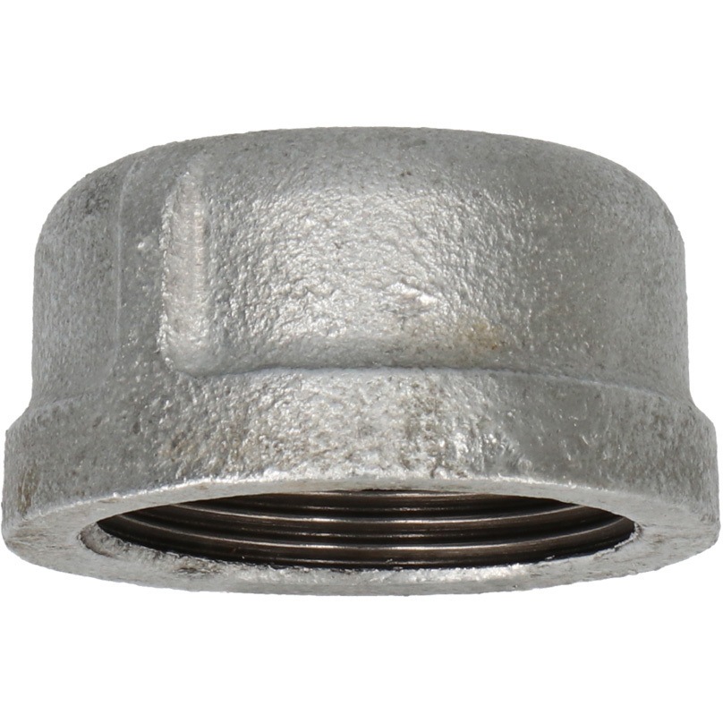 BCA キャップ 可鍛鋳鉄製管継手 (白) 日本継手(旧:JFE継手) 呼び径150A